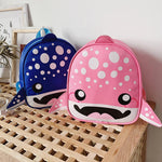 Mochila diseño de tiburón
